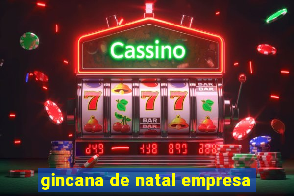 gincana de natal empresa